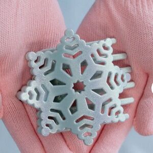 Teleties Snowflake Hair Clip